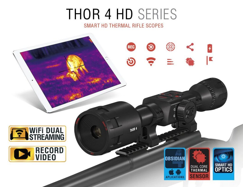 ATN ThOR 4: Thermal Rifle Scope