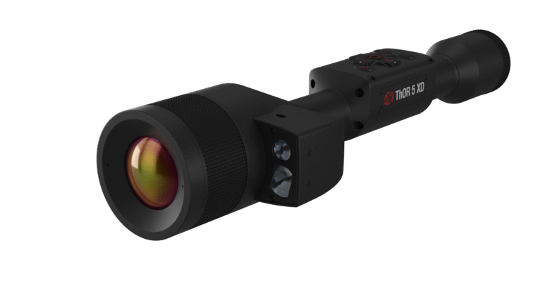 ATN Thor 5 XD LRF 2-20x, 1280x1024 12 micron, Smart HD Thermal Rifle Scope w/ Xtreme Definition 1.3 Megapixel Sensor, Video Rec, Built In LRF, Ballistic Calculator, RAV