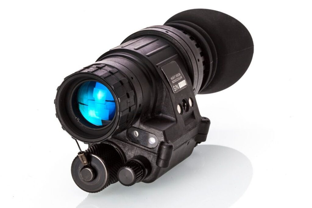 NVG PVS-14 2nd Gen Manual Gain NVT Tube White Phosphor - 68-72lp/mm- Minimum FOM 1600, SNR 22+